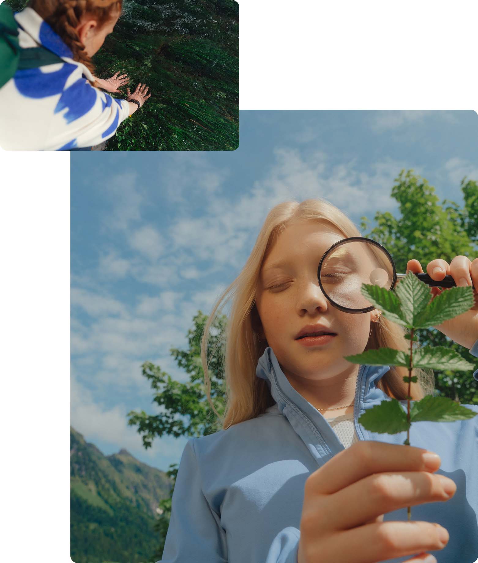 Familie in der Natur