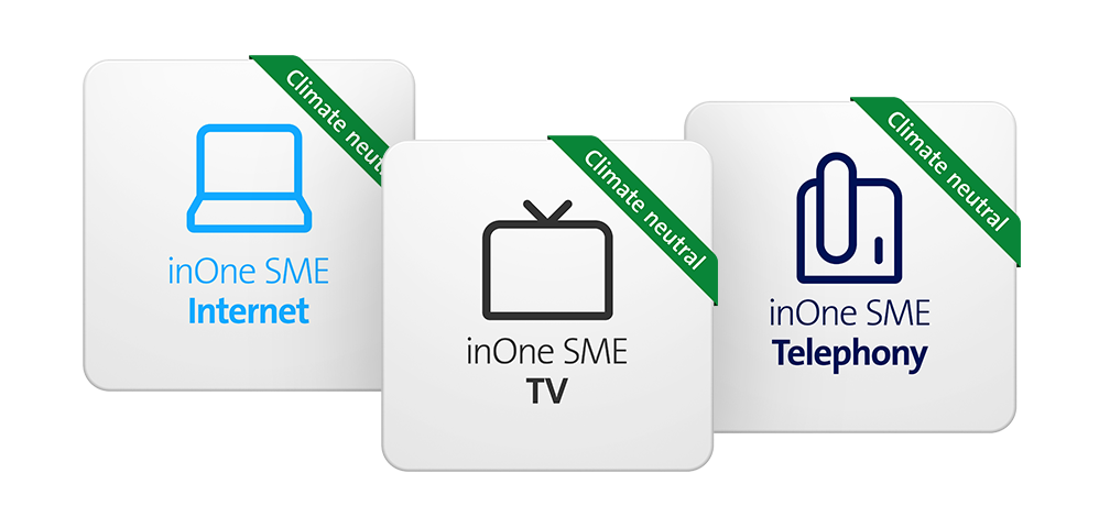 Internet, TV and fixed network for business customers