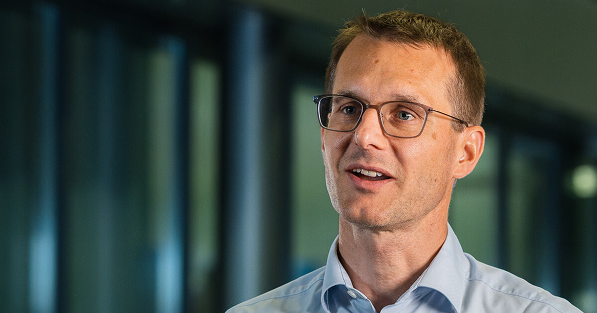 Portrait de Christoph Aeschlimann, CEO de Swisscom