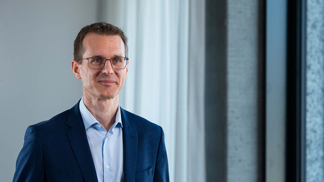 Portrait de Christoph Aeschlimann, CEO de Swisscom