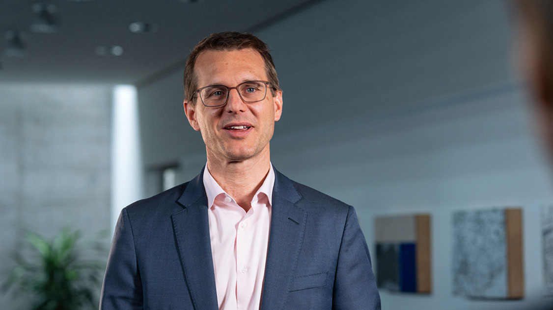 Foto di Christoph Aeschlimann, CEO di Swisscom 
