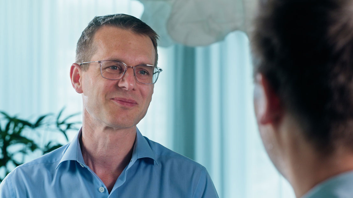 Portrait of Christoph Aeschlimann, CEO Swisscom