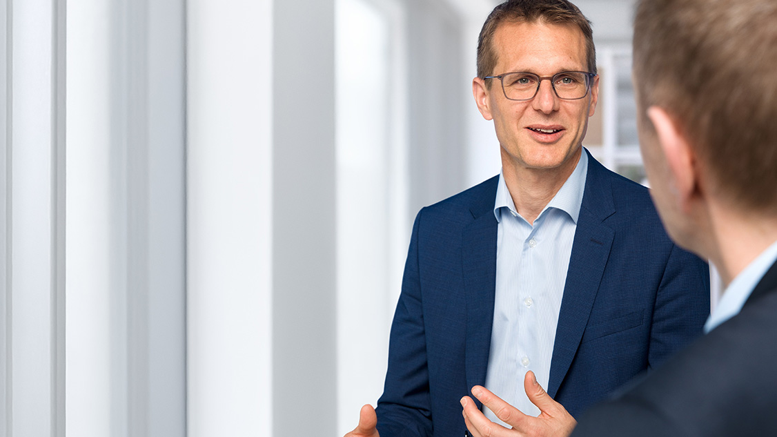Portrait of Christoph Aeschlimann, CEO Swisscom 