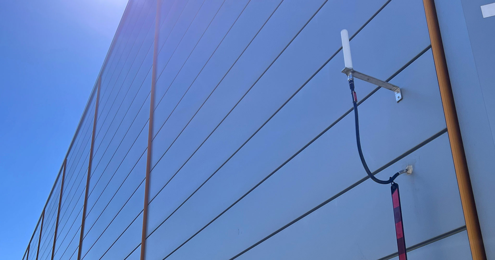 4G/5G mobile communication antennas that ensure the operation of the on-site mobile network.