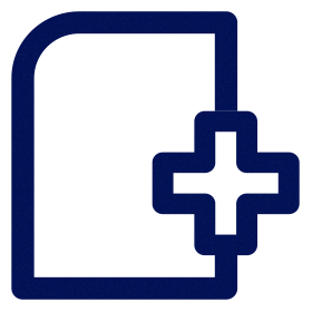 Icon of a file with Swiss cross