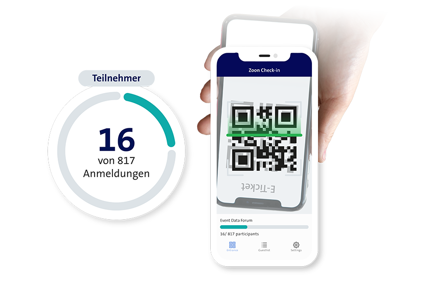 Event Check-in mit mobile App 