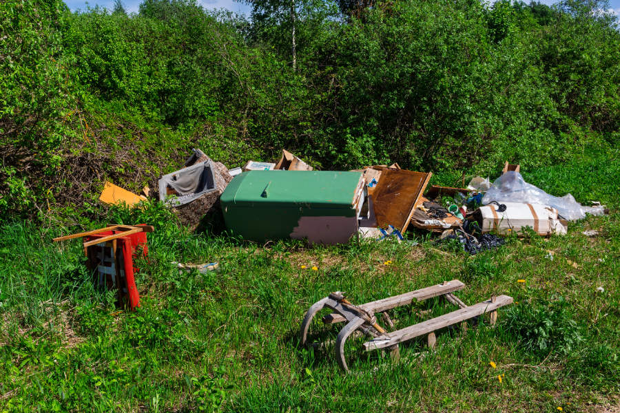 Élimination illégale des déchets