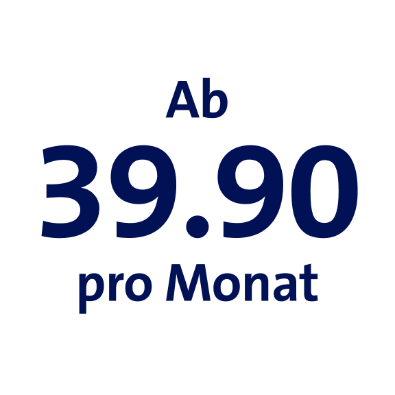 Ab 39.90 pro Monat