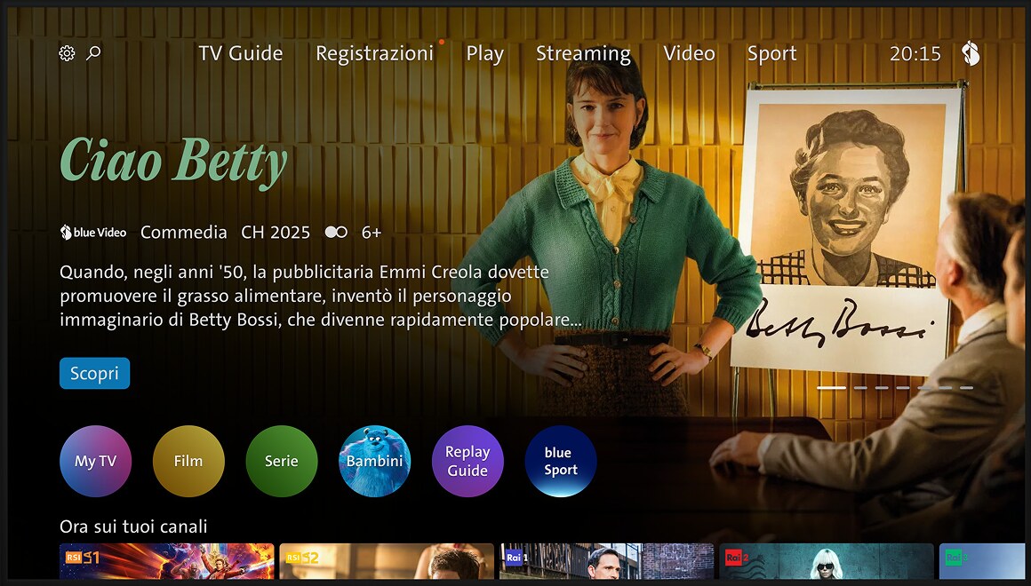 blue TV su Smart TV