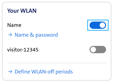 WLAN Settings Screenshot 2