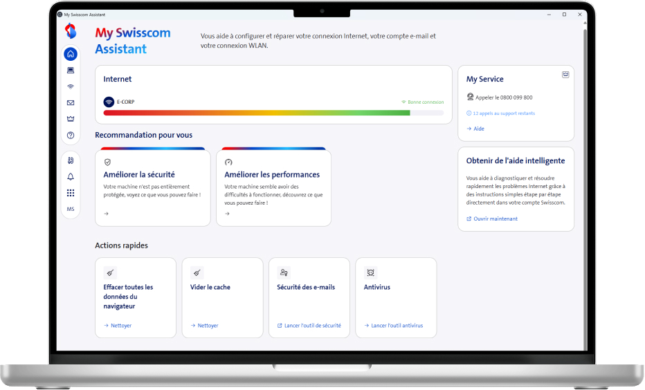 My Swisscom Screenshot