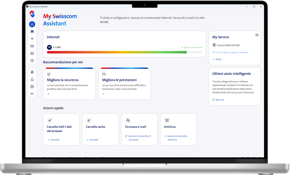 My Swisscom Screenshot