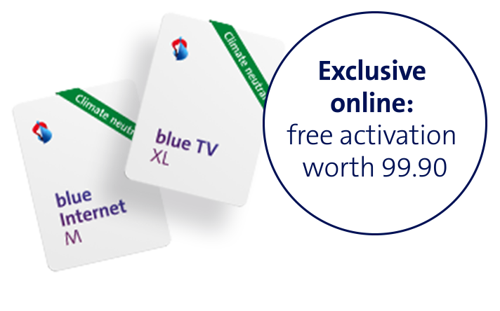 Exclusive online: free activation worth 99.90