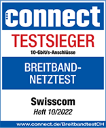 Award Connect Breitband Testsieger 2022