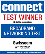 Award Connect Breitband Testsieger 2023