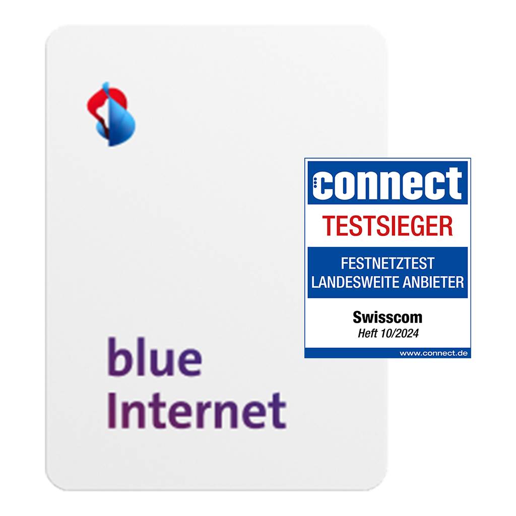 Abocard blue Internet mit connect Test Label