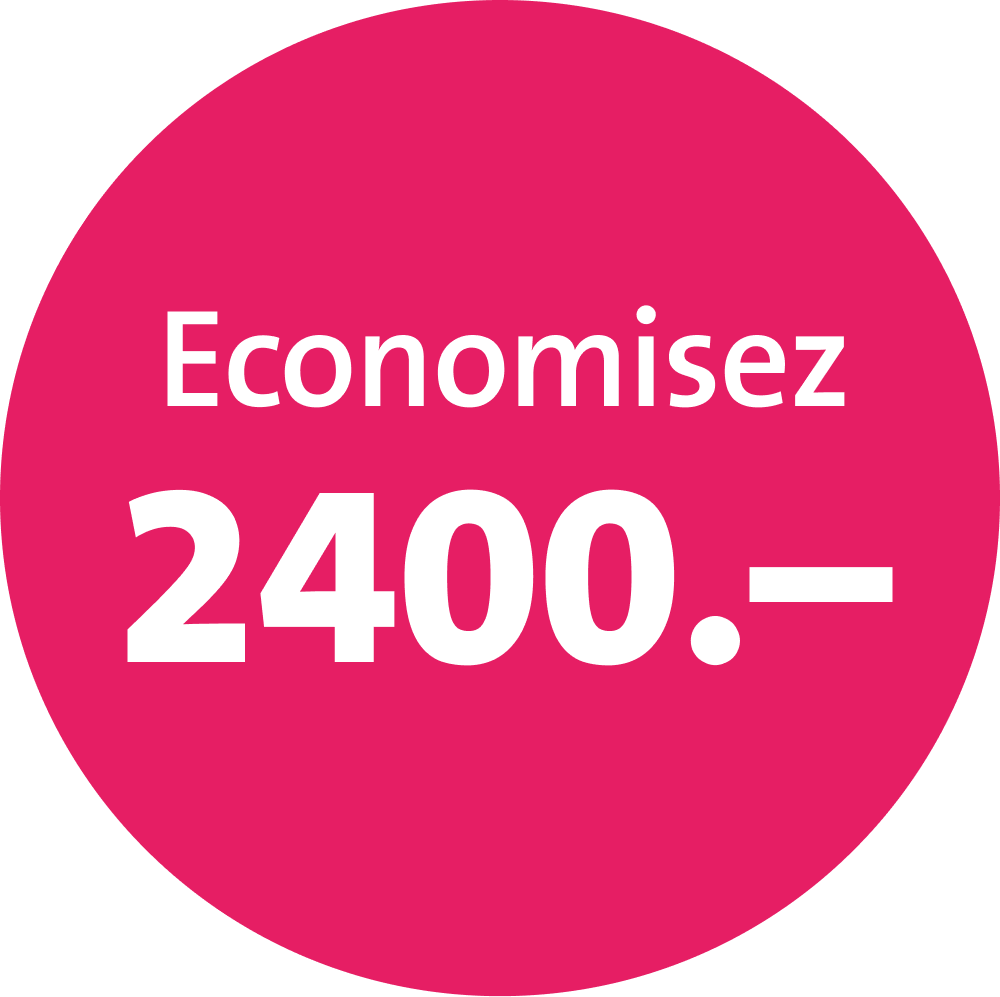 Economisez 2400.–