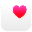 Icona dell’app Salute, un cuore rosa in un riquadro bianco
