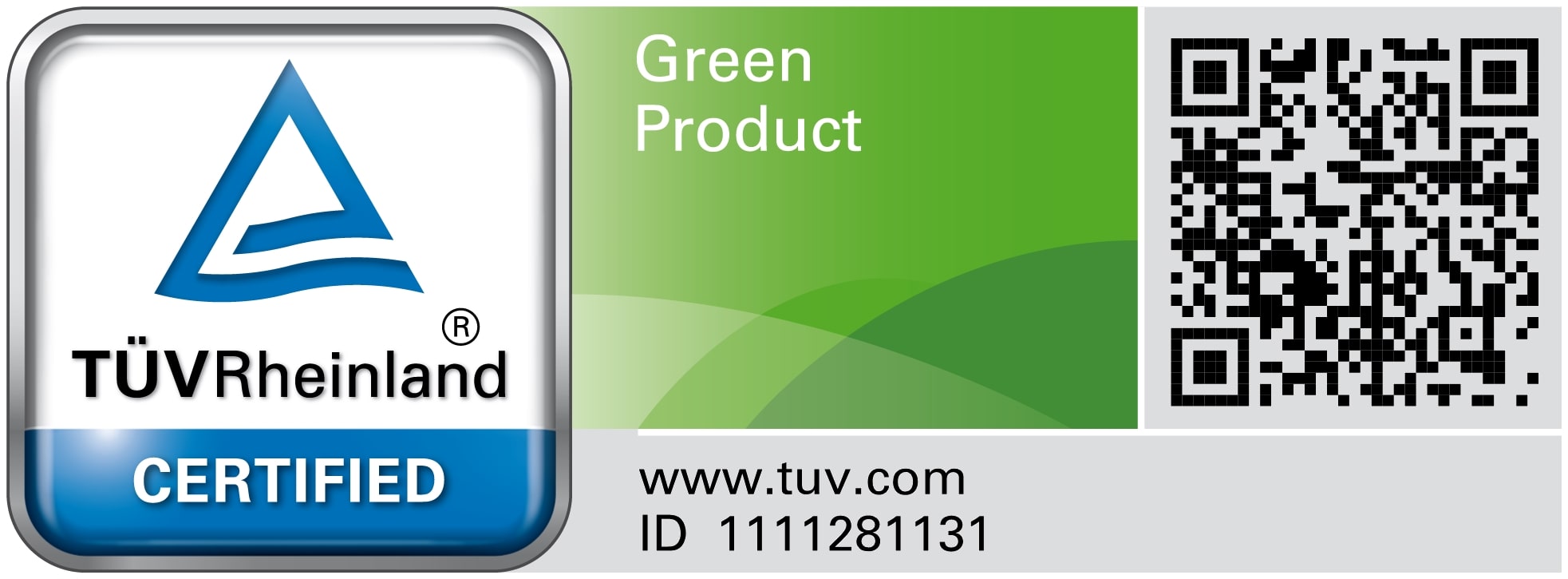 IB5 Pro TÜV Green label