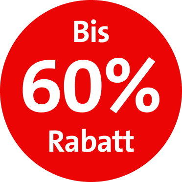 Bis 60% Rabatt