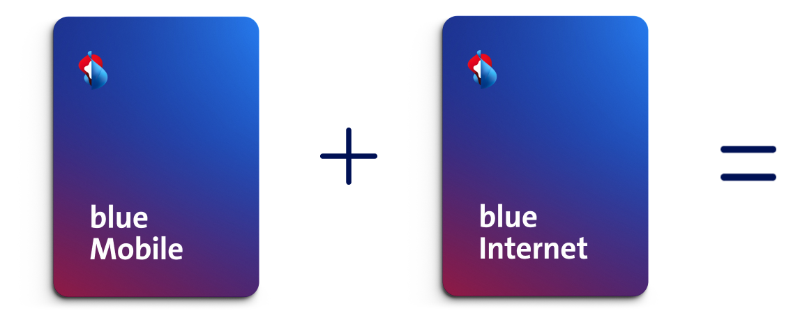 blue Mobile + Internet