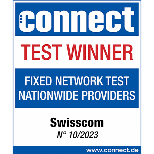 Award Connect Festnetz Testsieger 2023