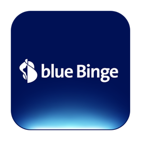 Logo blue Binge