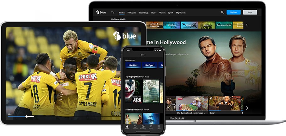 Swisscom blue TV app for PC, tablet and smartphone | Swisscom