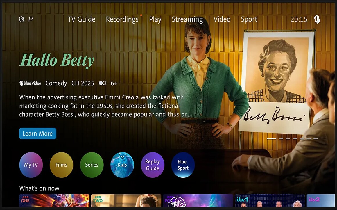 blue TV on smart TVs