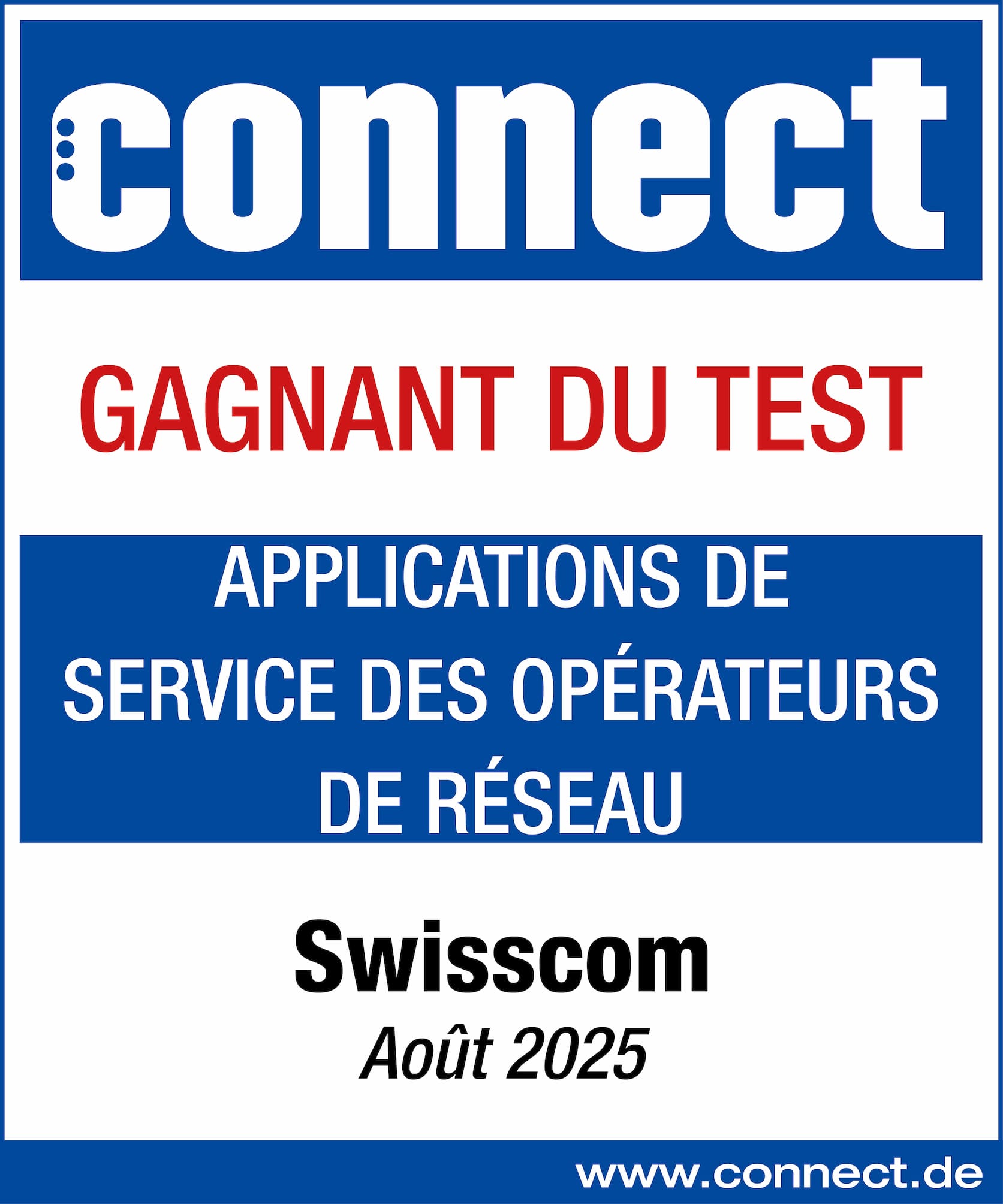 connect Testsieger: Service-Apps der Netzbetreiber, Swisscom Heft 10/2023