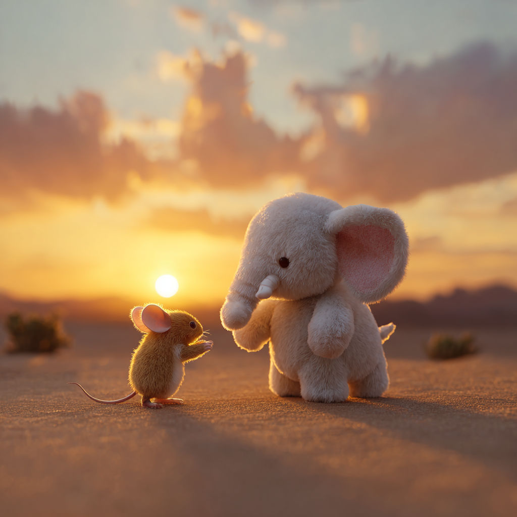 Ein KI-generiertes Bild von einem rothaarigen Kind, dass ein Eis isst. Generiert durch Midjourney Version 1.