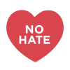 Logo of the organization stop hate speech