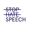 Logo of the organization stop hate speech
