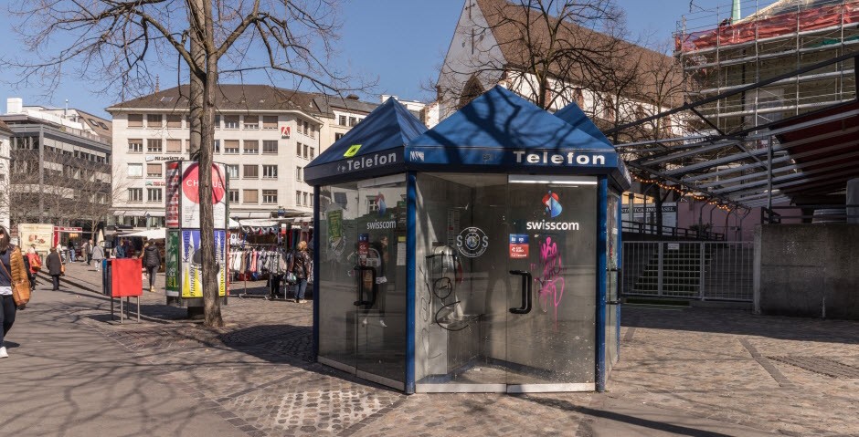 Swisscom Telefonkabine