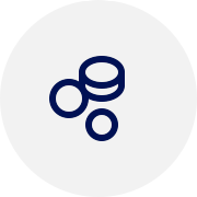 Logo pièces de monnaie