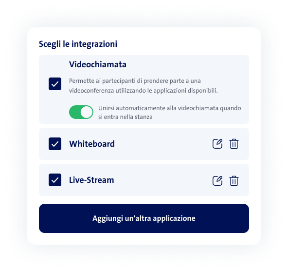 Screenshot Virtual Events Platform 