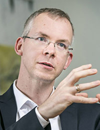 Falk Kohlmann, Bereichsleiter Marktleistungen, Mitglied der Geschäftsleitung St.Galler Kantonalbank