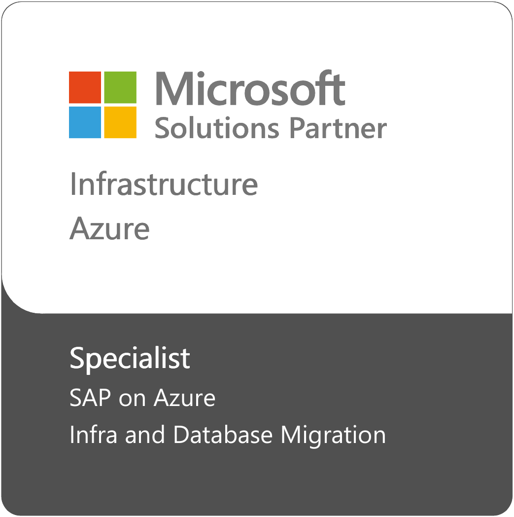 Microsoft Solutions Partner Badge SAP on Azure