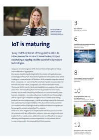 Screenshot of  IoT Magazine 2022: Internet of Things in use