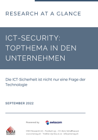 PDF-Preview MSM Studie 2022: ICT Security (Seite 1)