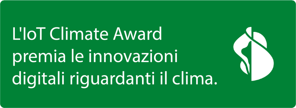 Swisscom IoT Climate Award Sticker