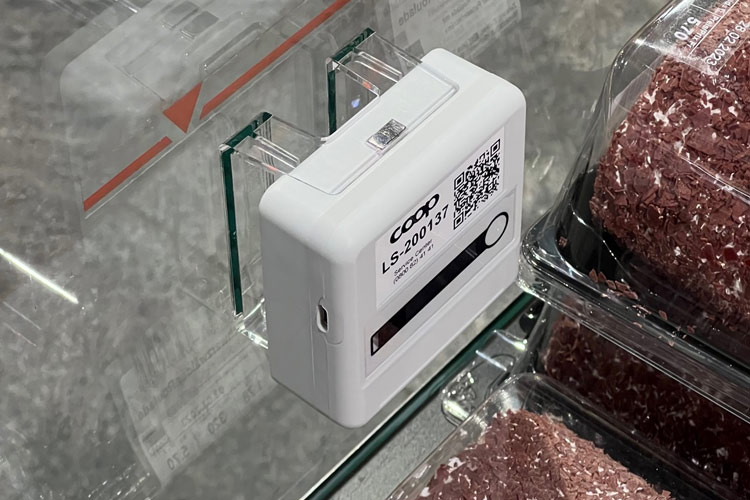 Refrigeration unit monitoring at points of sale (VST-sensor)