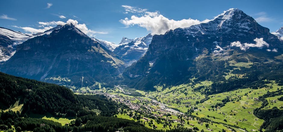 Bergpanorama Grindelwald