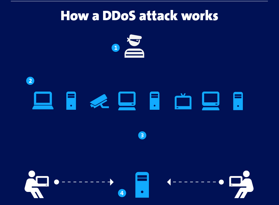 Ddos Attacks Infographic With Facts And Figures Swisscom