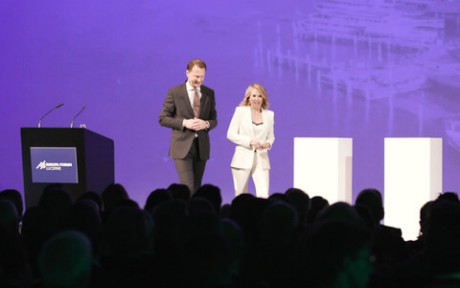 Europa Forum Lucerne Preview Image of two people talking on stage