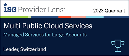 Badge ISG Provider Lens: Managed Public Cloud Services for Large Accounts