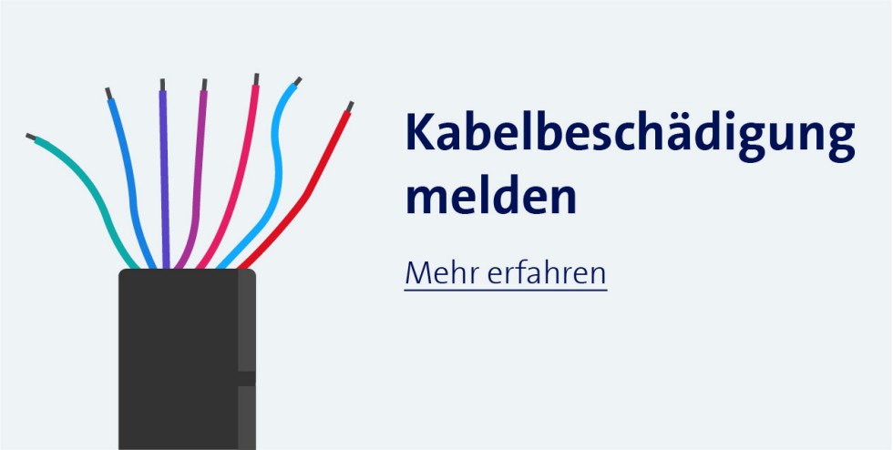 unterirdische Gebäudeanschluss