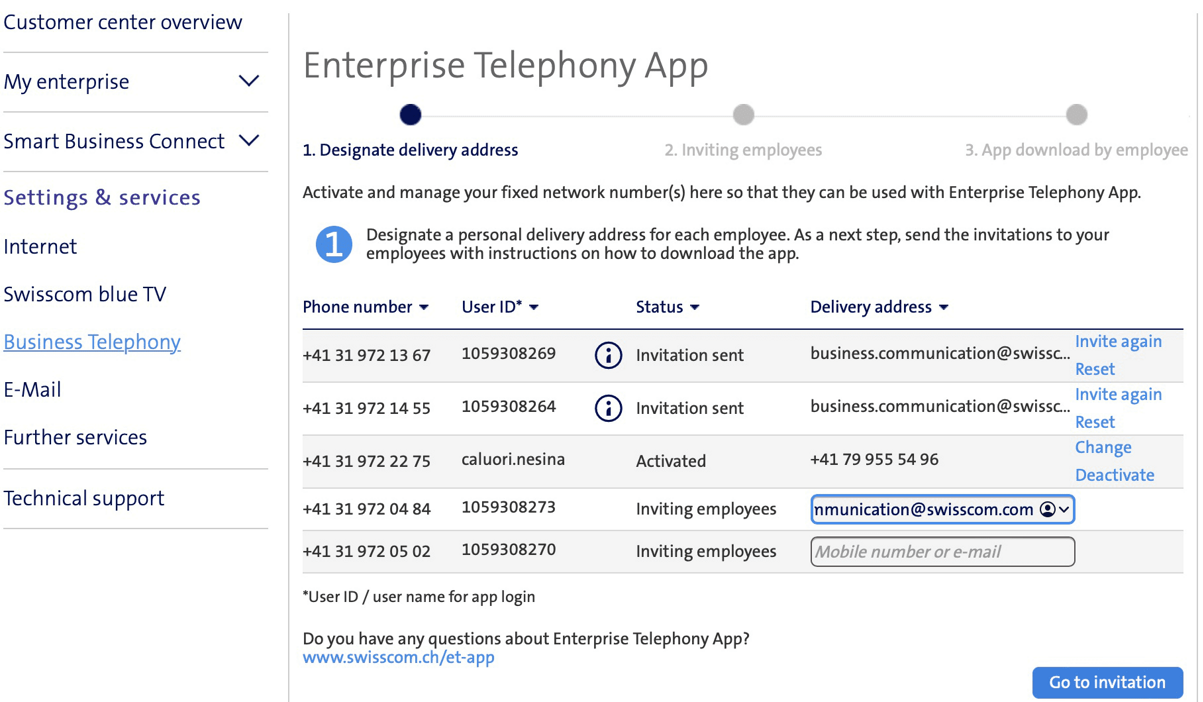 Enterprise Telephony set up & use Help