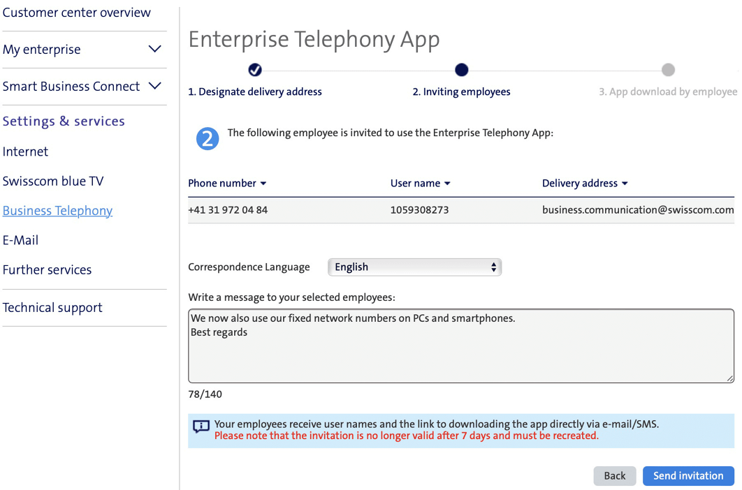 Enterprise Telephony set up & use Help