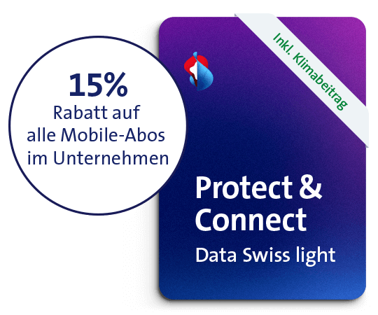 15% zusätzlich sparen mit KMU-Vorteil